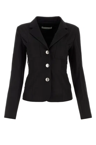 Alessandra Rich Black Embellished Jacket