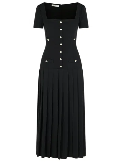 ALESSANDRA RICH ALESSANDRA RICH BLACK VIRGIN WOOL DRESS