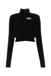 Alessandra Rich Wool Blend Knitted Cardigan