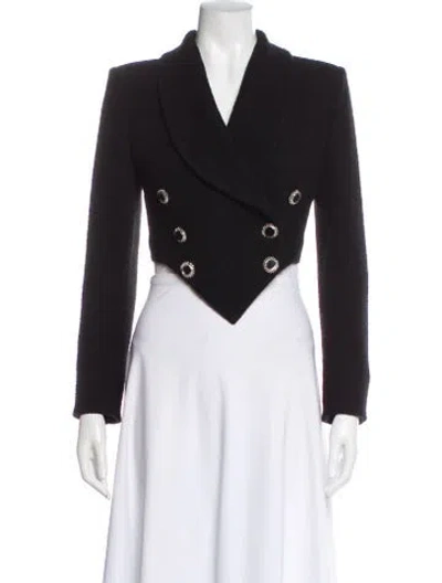 Pre-owned Alessandra Rich Bolero In Black