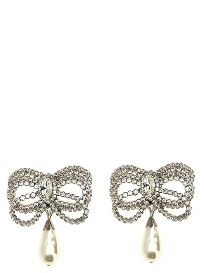 ALESSANDRA RICH ALESSANDRA RICH BOW EARRINGS