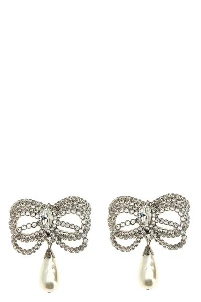ALESSANDRA RICH ALESSANDRA RICH BOW EARRINGS