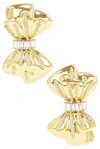 ALESSANDRA RICH BOW EARRINGS