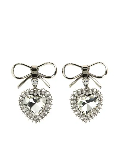 ALESSANDRA RICH BOW EARRINGS