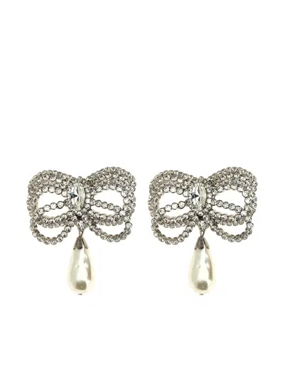 ALESSANDRA RICH BOW EARRINGS