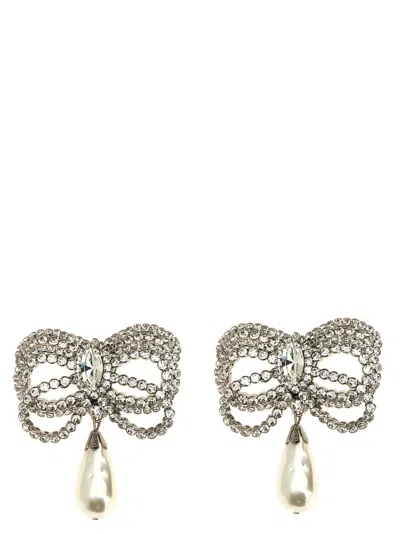 ALESSANDRA RICH ALESSANDRA RICH BOW EARRINGS