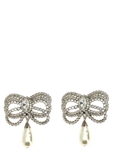 ALESSANDRA RICH ALESSANDRA RICH BOW EARRINGS