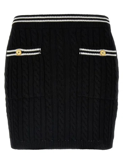 ALESSANDRA RICH ALESSANDRA RICH BRAIDED SKIRT