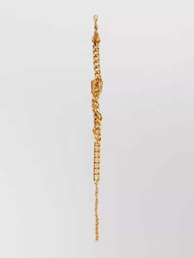 Alessandra Rich Brass Chain Link Choker