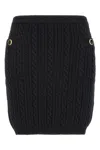 Alessandra Rich Mini Skirt With Jwl Buttons
