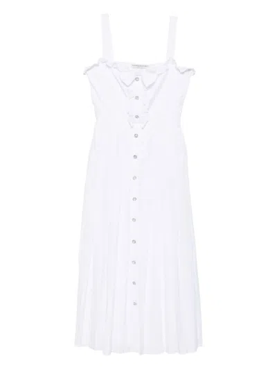 Alessandra Rich Buttoned-up Midi Dress