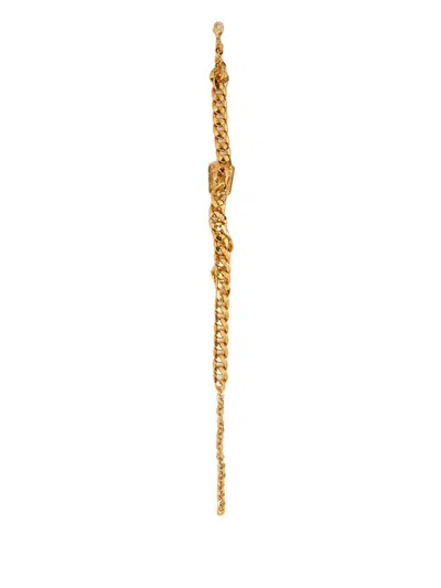 Alessandra Rich Chain Choker In Gold