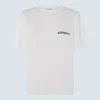 Alessandra Rich T-shirt With Round Neck And Short Sleeves In White
