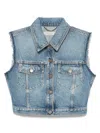 Alessandra Rich Cropped Waistcoat