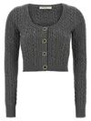 Alessandra Rich Wool Knitted Cardigan