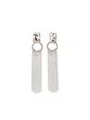 Alessandra Rich Crystal-embellished Chandelier Earrings In Gold