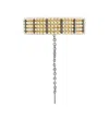 Alessandra Rich Crystal-embellished Choker Necklace In Yellow