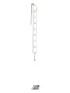 Alessandra Rich Crystal-embellished Necklace In Metallic