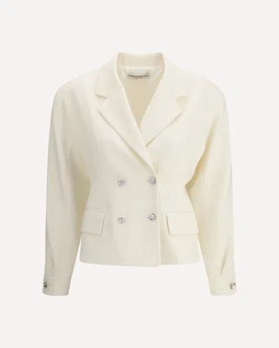 ALESSANDRA RICH DOUBLE-BREASTED BLAZER