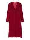 Alessandra Rich Polka-dot Collar Dress