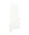 Alessandra Rich Draped Lace Mini Dress - Women's - Silk/cotton/polyamide