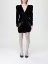 Alessandra Rich Dress  Woman Color Black In Multi