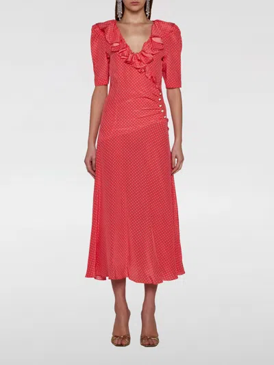 ALESSANDRA RICH DRESS ALESSANDRA RICH WOMAN COLOR CORAL,F74337017