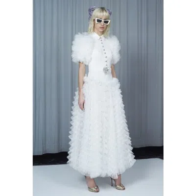 Alessandra Rich Dresses In White