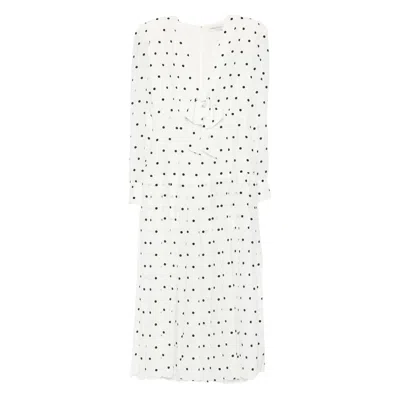 Alessandra Rich Dresses White, Blue