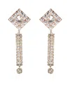 Alessandra Rich Earrings In Cry Silver