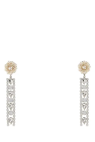 Alessandra Rich Earrings Earrings In Silver
