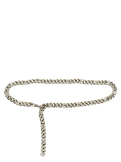 ALESSANDRA RICH ALESSANDRA RICH EMBELLISHED CHUNKY CHAIN BELT