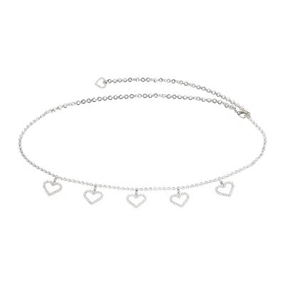 Alessandra Rich Embellished Metal Belt