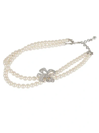Alessandra Rich Faux-pearl Necklace In Not Applicable