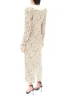 Alessandra Rich Floral-print Silk Midi Dress