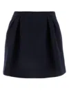 Alessandra Rich Pleated Mini Skirt