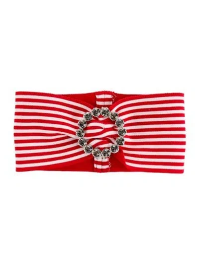Pre-owned Alessandra Rich Headband W/tags In Red