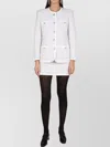 Alessandra Rich Lurex Cotton-blend Tweed Blazer