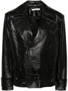 ALESSANDRA RICH ALESSANDRA RICH JACKET WITH CROCODILE EFFECT