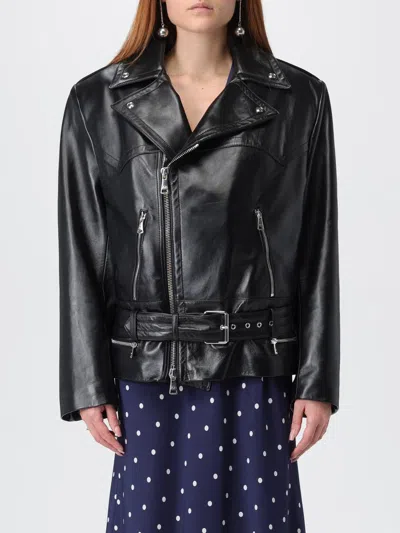 Alessandra Rich Jacket Woman Black