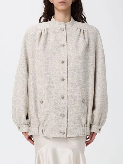 Alessandra Rich Jacket Woman In Neutral