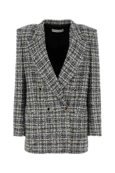 Alessandra Rich Jackets And Vests In Multicolor