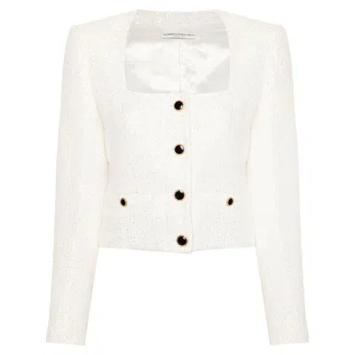 Alessandra Rich Jackets In White