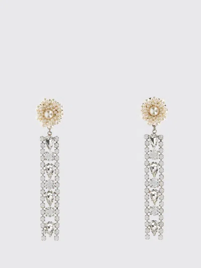 Alessandra Rich Jewel Woman In Transparent