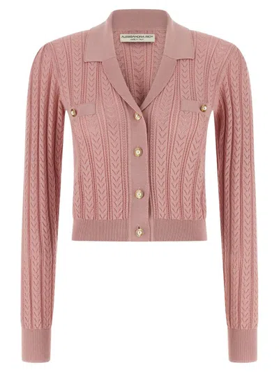 ALESSANDRA RICH ALESSANDRA RICH KNIT CARDIGAN