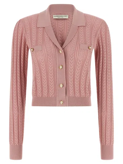 ALESSANDRA RICH KNIT CARDIGAN