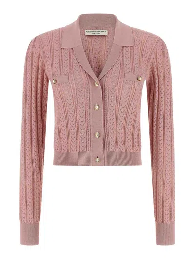 ALESSANDRA RICH KNIT CARDIGAN