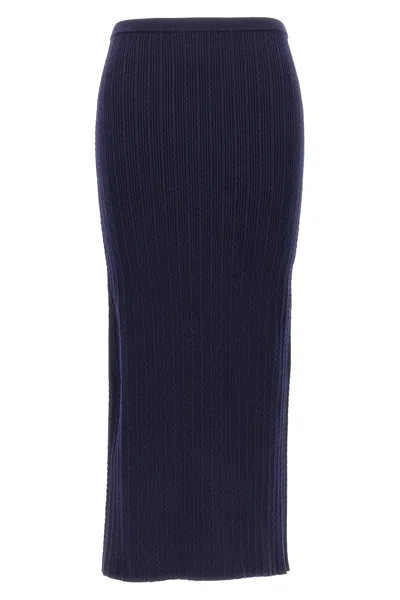 ALESSANDRA RICH ALESSANDRA RICH KNIT MIDI SKIRT