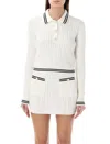ALESSANDRA RICH ALESSANDRA RICH KNITTED POLO