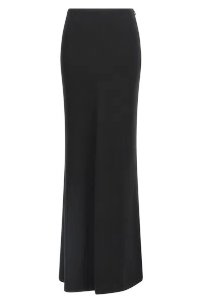ALESSANDRA RICH LONG SILK SKIRT